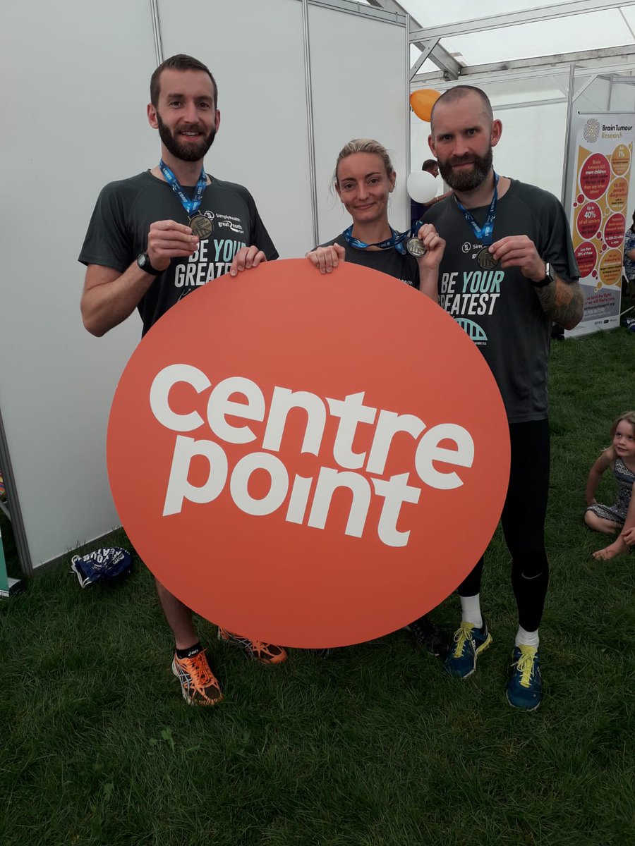Loved everything about the #GreatNorthRun yesterday (apart from my time!) Huge kudos to @nealedmo & @GarethDParker who smashed it....obviously! #TeamCentrepoint @centrepointuk