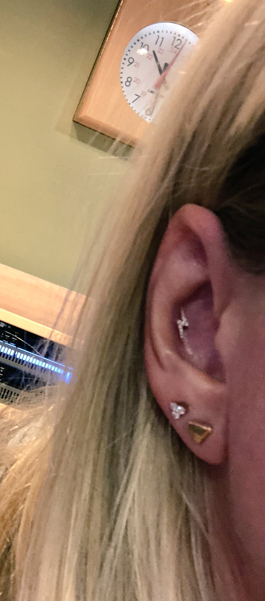 Lightning bolt conch on sale earring