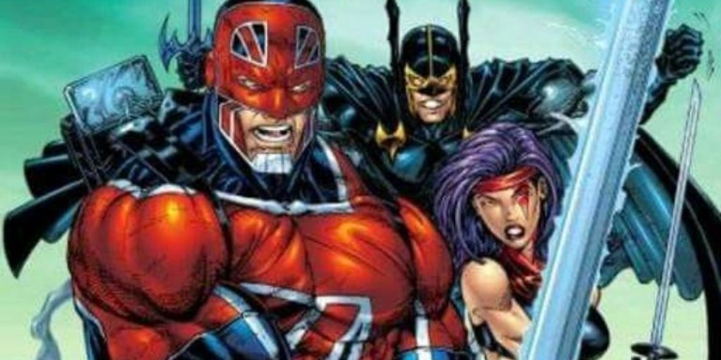 KnockKnockComic's tweet photo. Rumor: #CaptainBritain and the Black Knight Movie in Works From #Marvel and Director #GuyRitchie? https://t.co/xDcIGvTlz4 via @ComicBook https://t.co/n45SmUlHrP