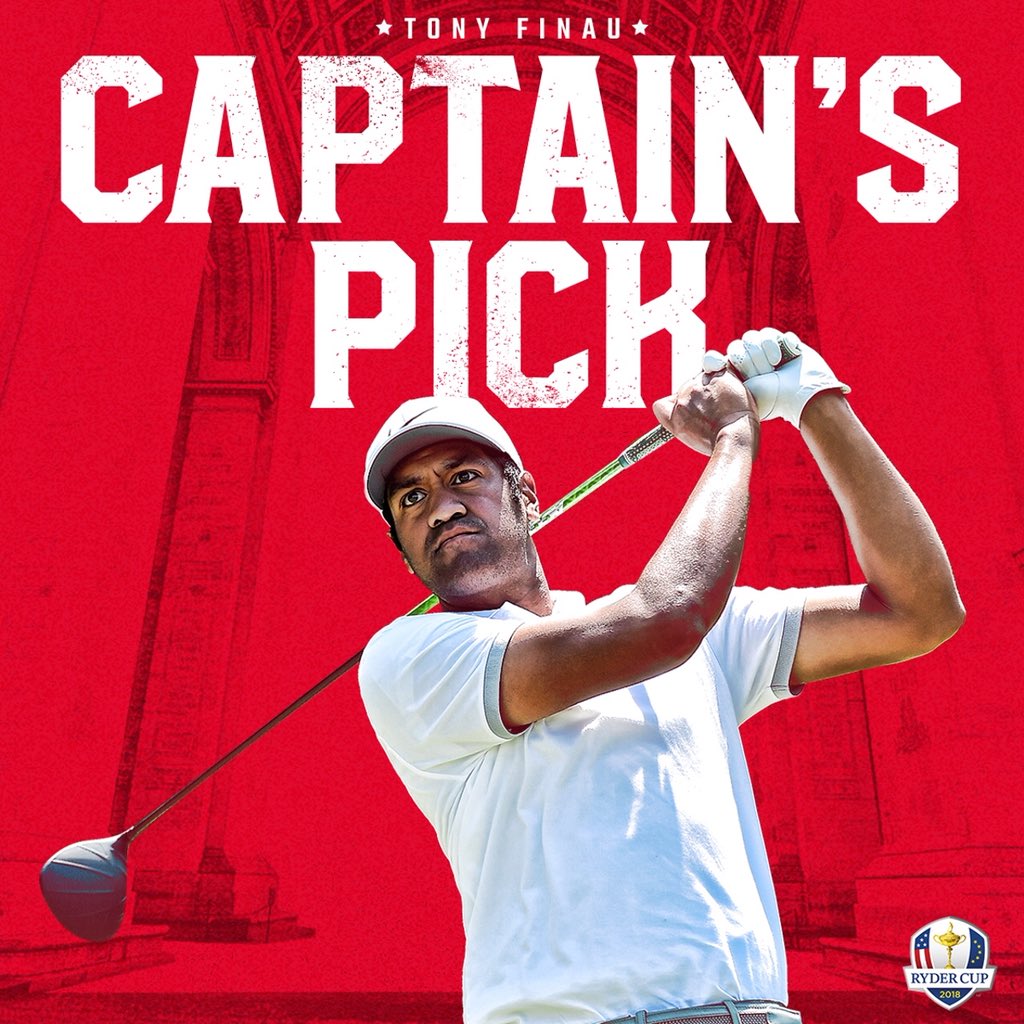 A dream come true!! Incredibly honored to be a part of <a href="/RyderCupUSA/">Ryder Cup USA</a>! Excited to join the team and do whatever it takes to help us bring home a victory!! Thanks to Captain Jim Furyk for believing in me and to all the fans for their support. I’m truly humbled. #GoUSA #RyderCup