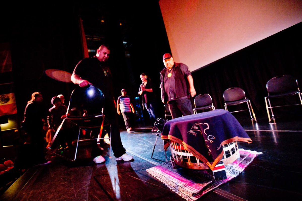 obpfilm's tweet photo. Thanks to everyone who came to see and hear Symphony for Nature and the Steiger Butte Singers and Drummers. We are honored by the heartfelt response to the film and the standing ovation for our special guests. Thanks to everyone at @GreenFilmFest @coalandicesf! #itselemental https://t.co/gsHwOjOu7l