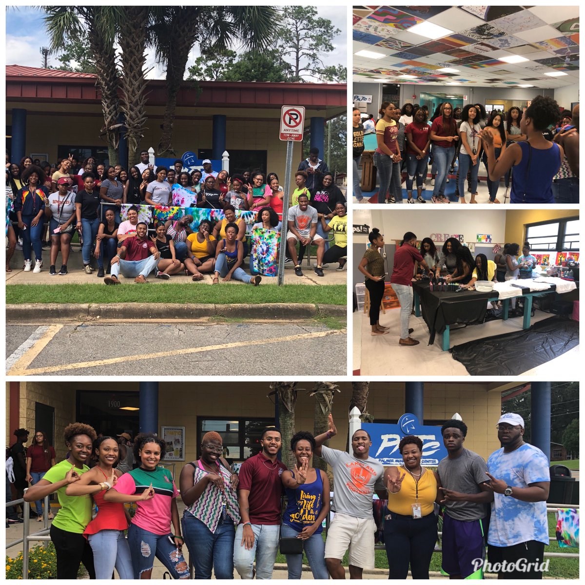 fsu_fsl's tweet image. Check out @FSU_NPHC giving back today at the Palmer Munroe Teen Center!! Thanks for having us, we had an amazing time!! #fsugreeklife #service #fsunphc