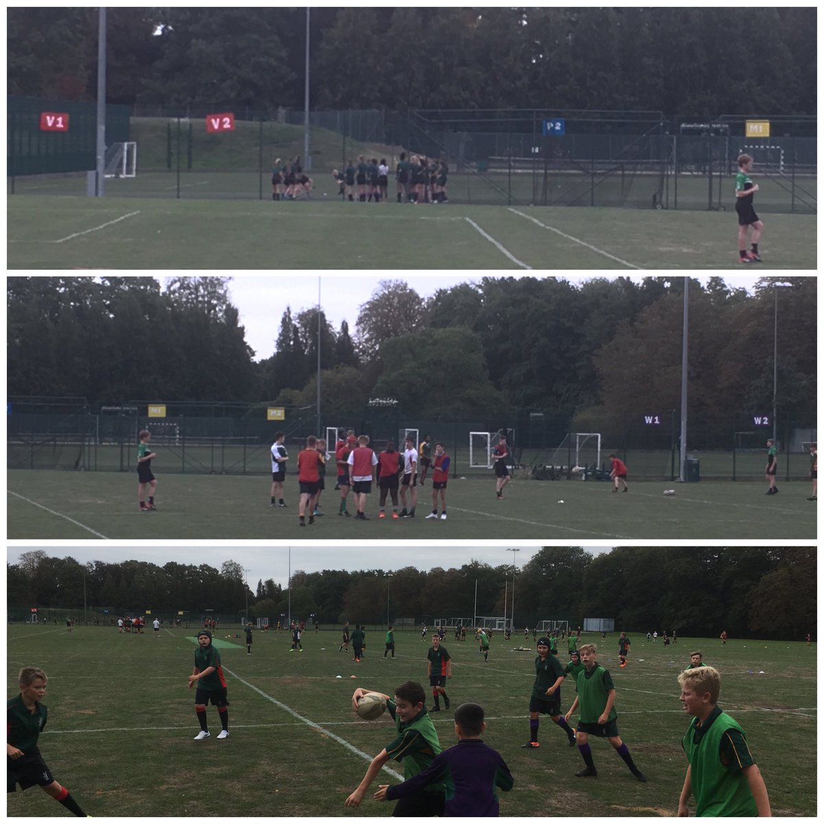 HBKPE_Sports's tweet photo. Brilliant numbers of students down enjoying their first training session of the new rugby, hockey and netball season #hbkproud #thisgirlcan #wishingallourteamsgoodluckforthenewseason #raindancesneeeded #thegroundishard https://t.co/9zKF9JayXg