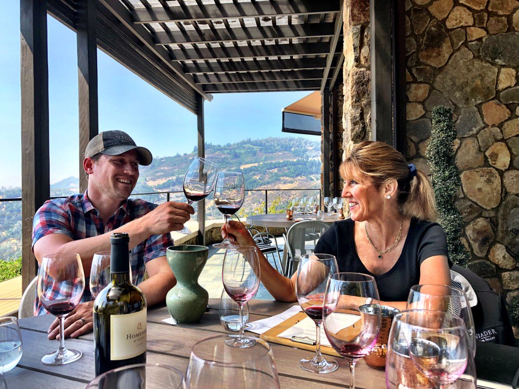 How Did You Fall in Love with Wine? -An Interview with Mother-Son Duo, Delia and Alan Viader threadsandvino.net/2018/09/10/int…