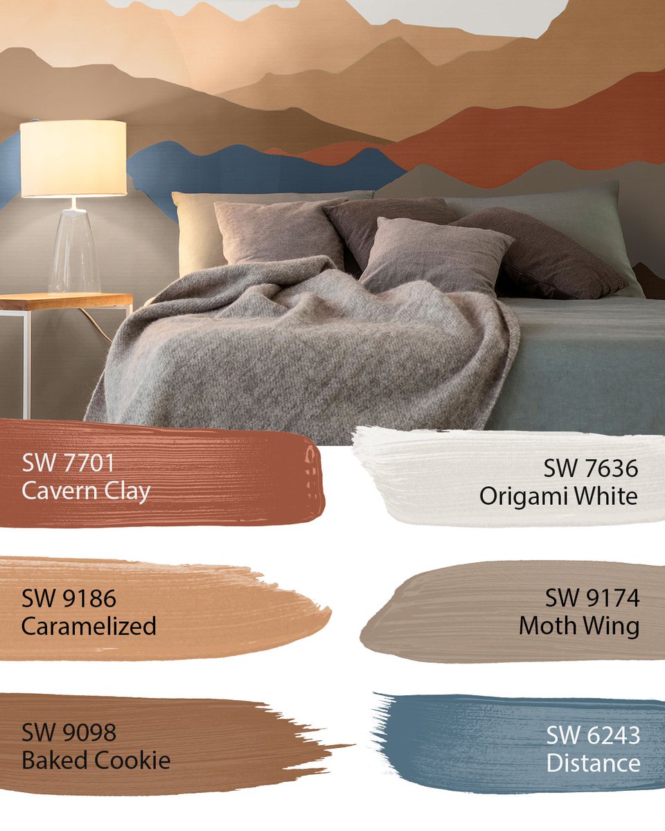 SherwinWilliams's tweet photo. There’s a special hue here—can you guess which paint will be the 2019 Color of the Year? https://t.co/hKV1DytS1N