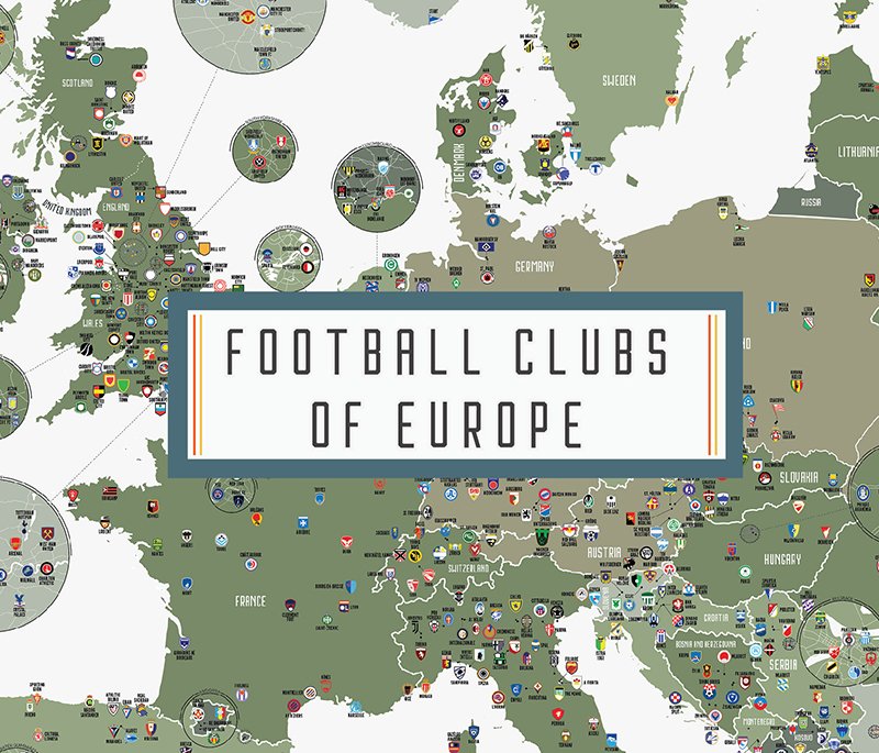 Pop Chart Lab Football Clubs Of Europe