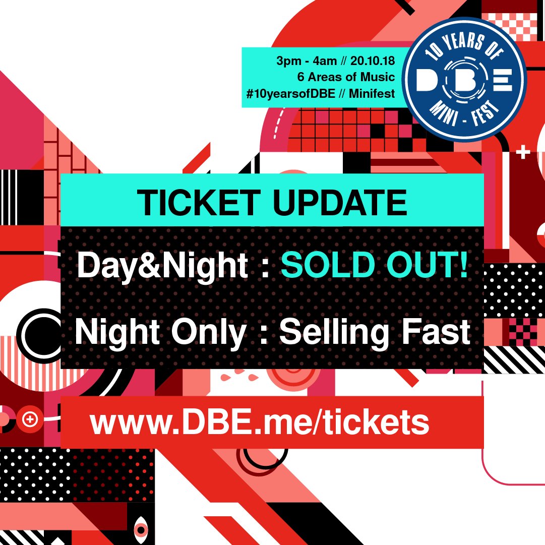 DBELoughborough's tweet photo. Ticket Update....

Day&amp;Night Tickets are SOLD OUT

Night Only Tickets are selling fast! 

Don't delay - grab one here ---> https://t.co/cpE6XkoExp https://t.co/bmW69tRfxT