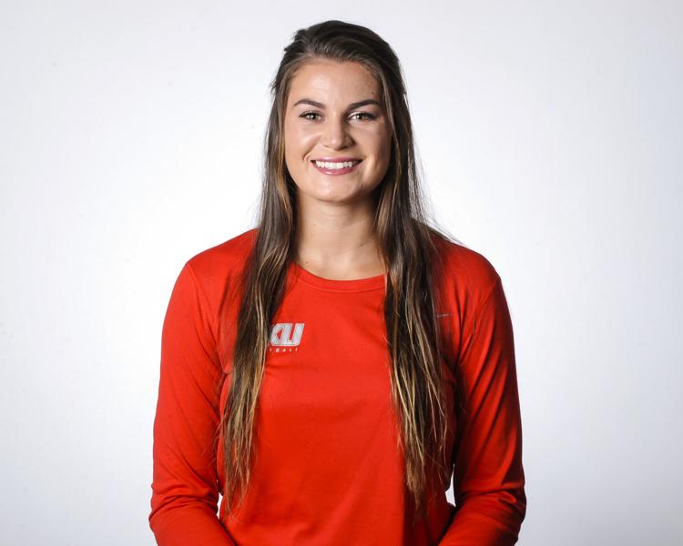 NCAA's tweet photo. Former student-athlete @cavanaugh7 led @WKUVolleyball to 123 wins during her illustrious time on campus.

Now, the entire @NCAAVolleyball community stands behind her as she aims for No. 124— a victory over cancer: https://t.co/c9veu9MT9b https://t.co/BCxdOArrRa