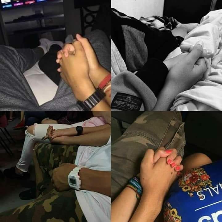 Yo me agarró a ti.
Me agarró a tus ganas de decirle a la ansiedad de la vida que no puede conmigo.
Me agarró a tu fuerza, a tus tormentas, a tus días nublados, me agarró a toda la locura de tu mundo.
Y tenlo claro si te he cogido de la mano es para no soltare jamás.