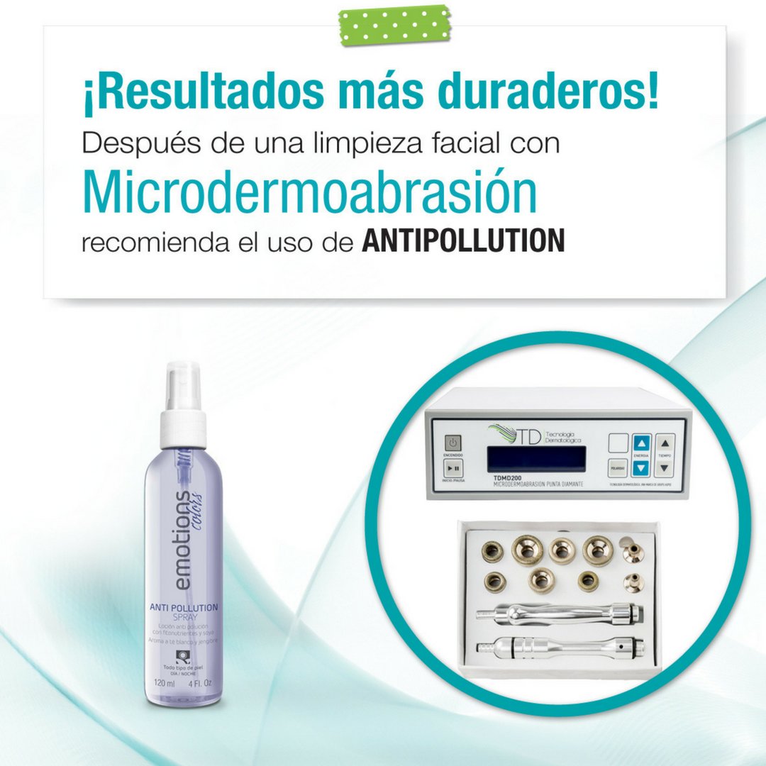 aspidpro's tweet photo. #AspidProTip microdermoabrasión y antipollution después de una limpieza facial https://t.co/GQQ5vM5hiE