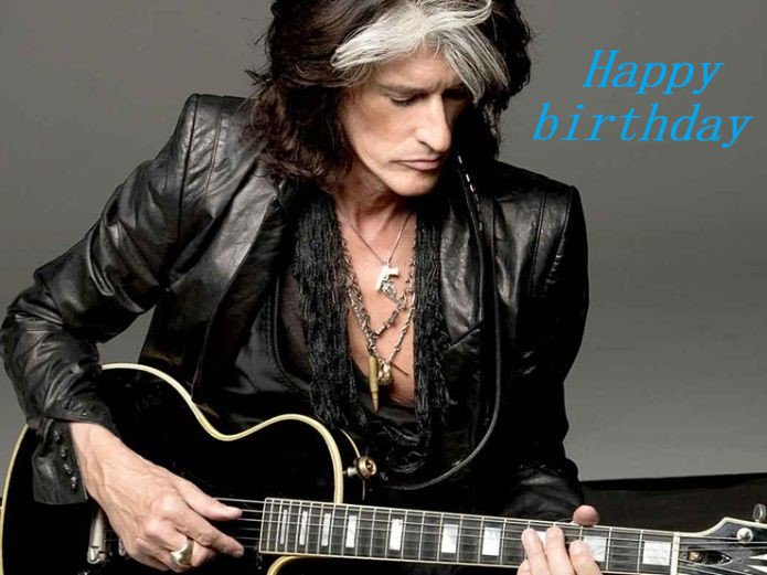 Happy birthday Joe Perry! 