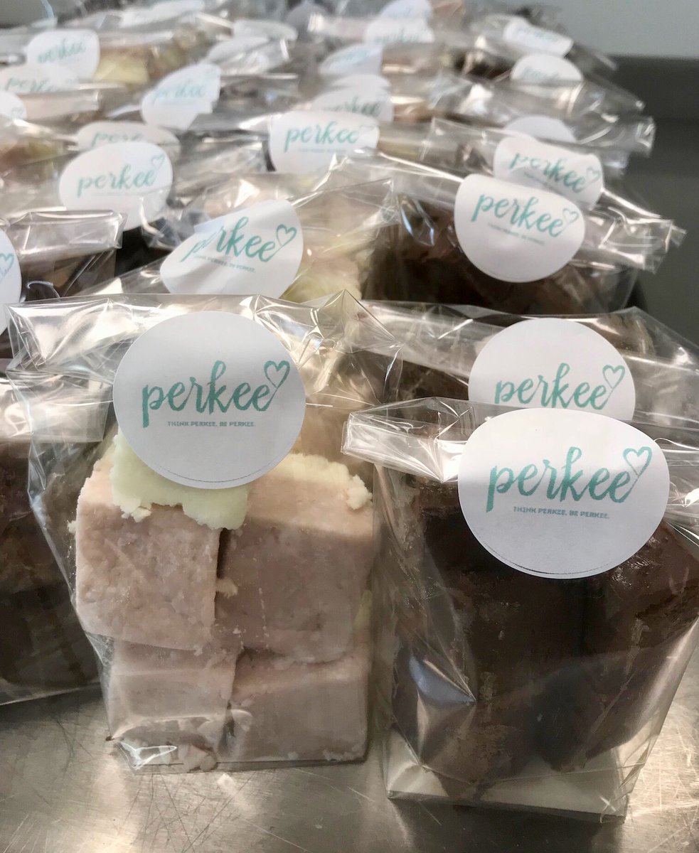 FountainsClose's tweet photo. Handmade Sweets for our Perkee Cafe. Coconut Ice &amp; Rum &amp; Raisin Fudge @cateringbm @perkeecoffee @miguelcamara89 @pardykim @Emma08Emma https://t.co/DXkVzxzPQC