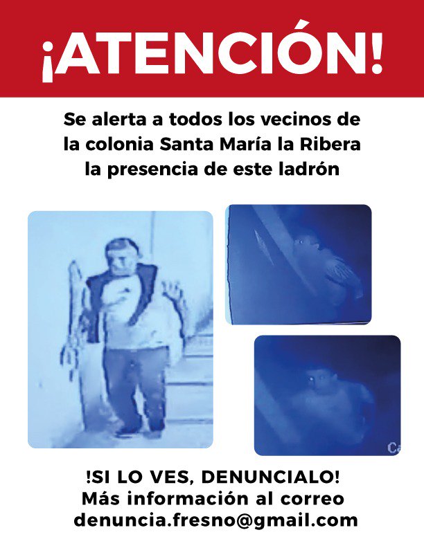 FresnoVecinos's tweet photo. @VILLALVAZO13 Me ayudarias con un retweet esta rata anda haciendo de las suyas en la colonia Sta Ma la Ribiera https://t.co/NpuFblihIq