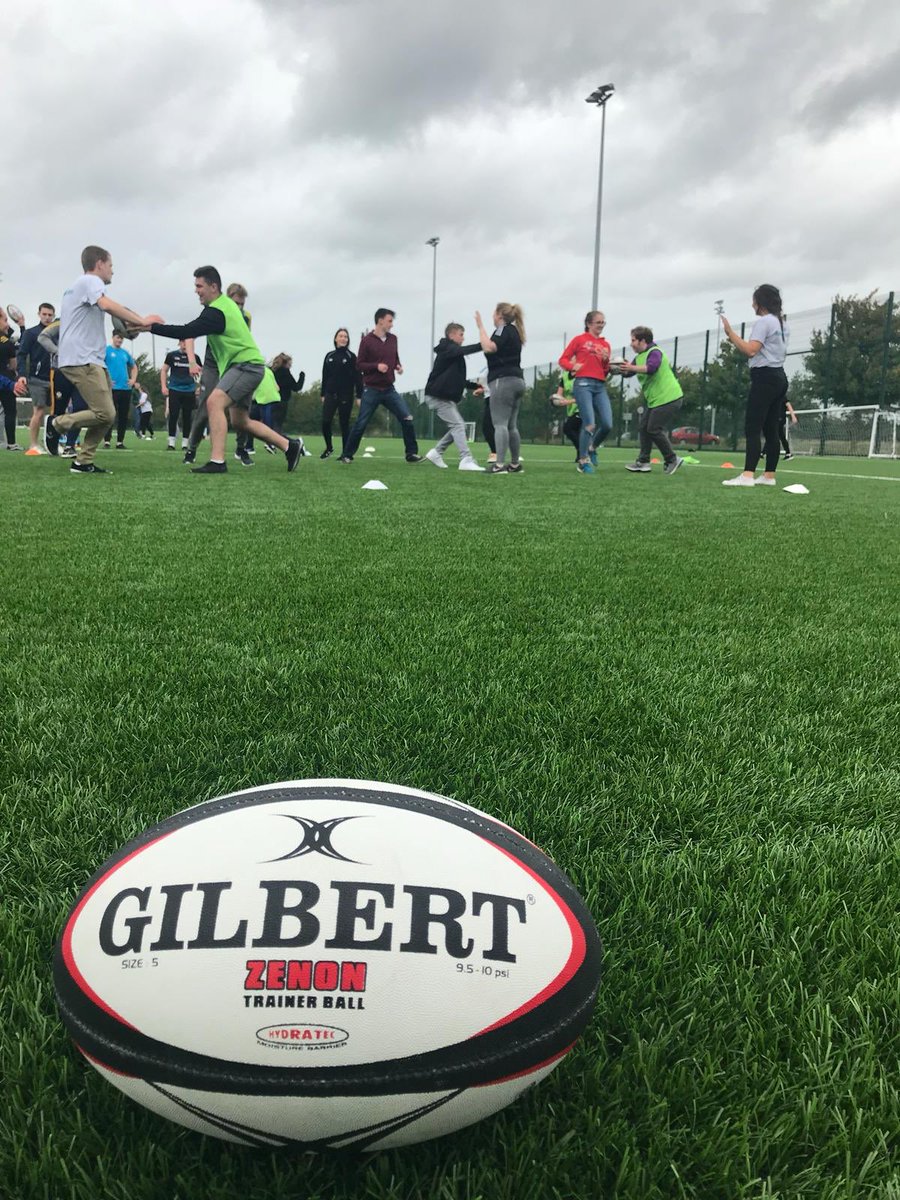 MaynoothRugby's tweet photo. Great to be involved in #LaunchPad2018 @gomaynooth today to bridge the task of making new mates at third level! Some eager new arrival at MU this year. They all know the ropes now and that every Club or Society would love to have them! #MondayMotivation #SportForAll #MaynoothUni https://t.co/v0n01wzxCF