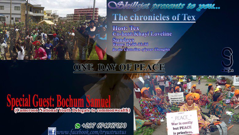 chroniclesoftex's tweet photo. Click on the link below to read the full interview of Cameroon National Youth Delegate to CommonWealth in UK, like, comment and share for we are all advocates of Peace in one way or the other...👇👇👇
https://t.co/UCA8UcpmaT
@BochumSamuel 
@texprospere 
@commonwealthsec https://t.co/kDplUK0Kqm