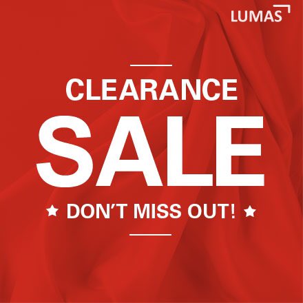 Clearance sale today