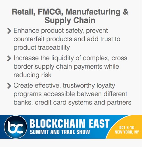 Blockchain East Summit and Trade Show tweet media