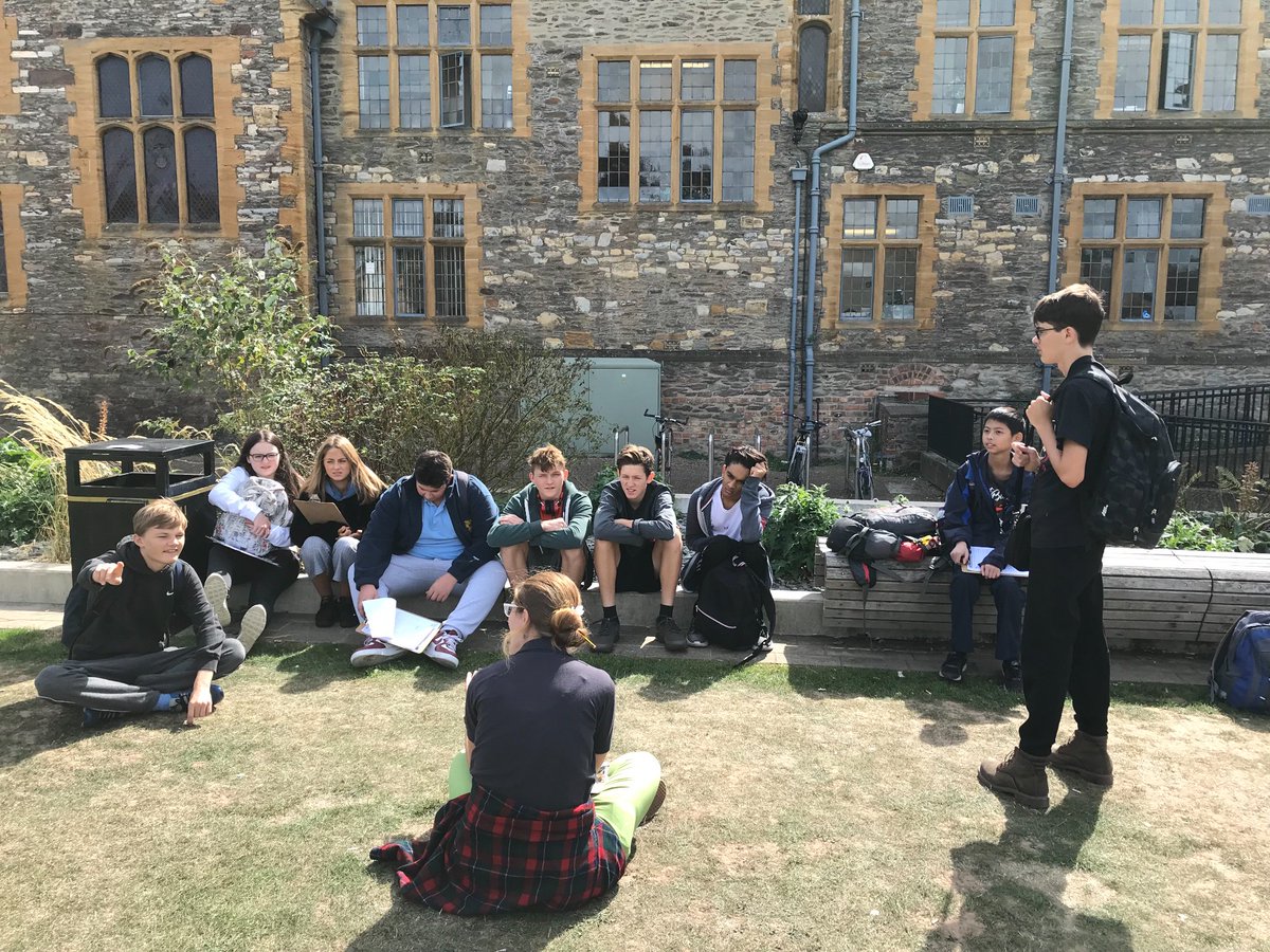PPSGeog's tweet photo. Yr11 working hard on their urban regeneration fieldwork #Taunton #gcsegeography #regeneration @PortlandPlaceHd https://t.co/Ve6iszK50x