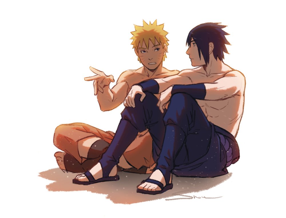 Sasuke Shirtless