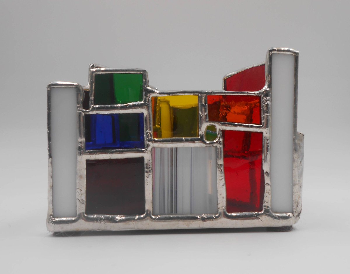TrianglularRain's tweet photo. One of the items on sale in my #etsy shop: 40% off this Square Root Rainbow Colored Stained Glass Candle Holder #rainbow #squares #stainedglass #chakra #pflag #triangle #Triangularrainbows #indigoflame #stainedglasscandleholder #etsysale #couponcode https://t.co/UGpGiv7RZ1 https://t.co/gSLJPZkFWK