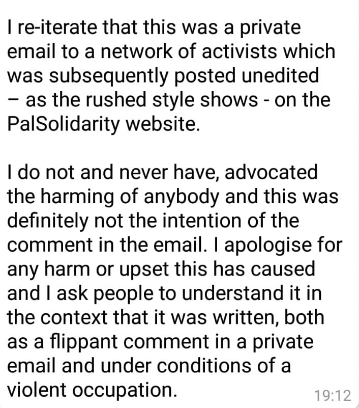 So, another hit piece is being planned for tomorrow. Taking a comment in a private email from 2002 to another level.

I'm getting ahead of the game with the statement below 👇