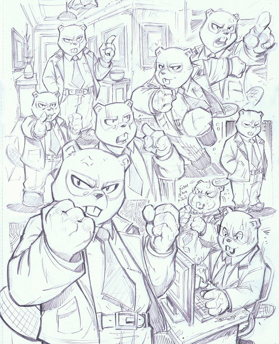 Mr.Beaver sketches #beaver #sketches #sketchbook #drawings #comic #series #shonen #newcomicbooks