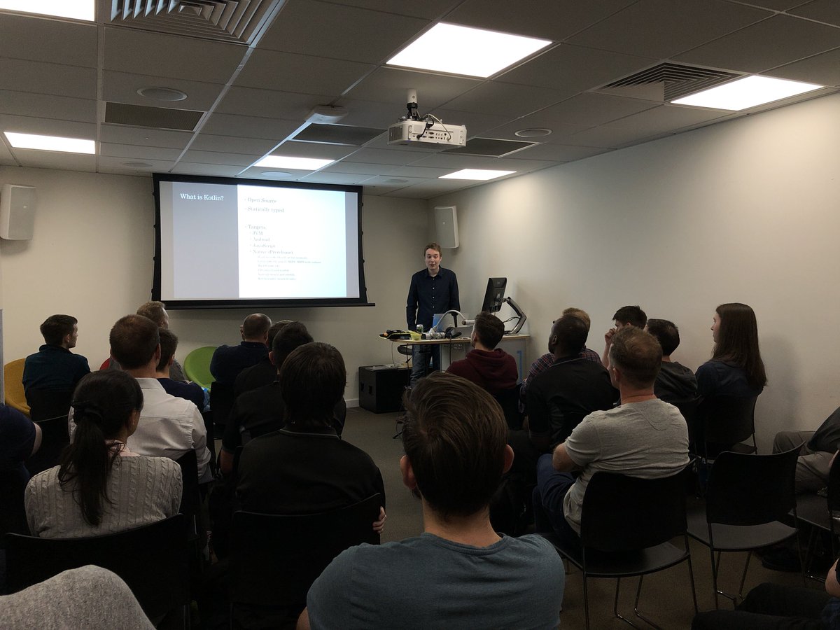 hullstack's tweet image. And finally we have Chris Hill and an overview of Kotlin #codepenhull @wearesauceio @C4Dihull