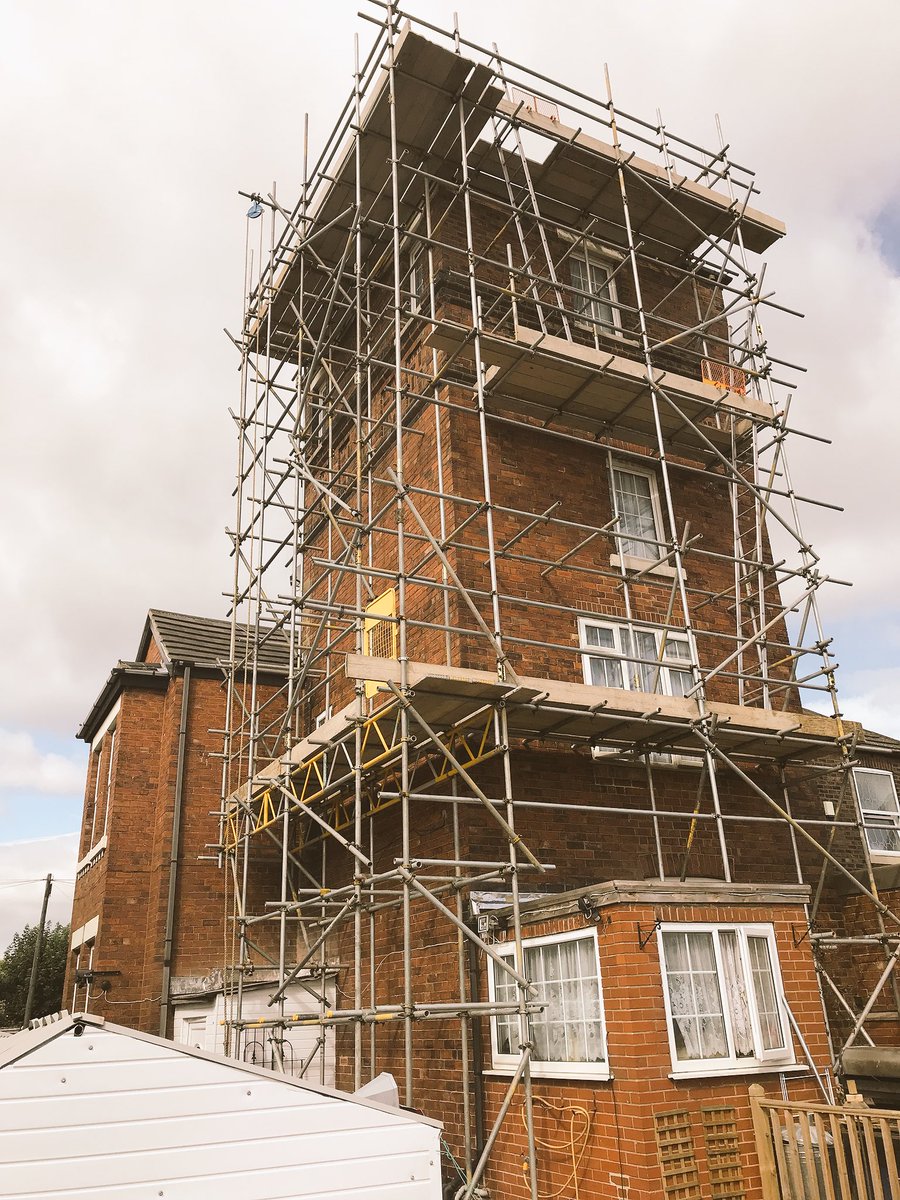 Not tweeted for a while but here’s one we did earlier #scaffolding #leeds #WestYorkshire 🔧🔩