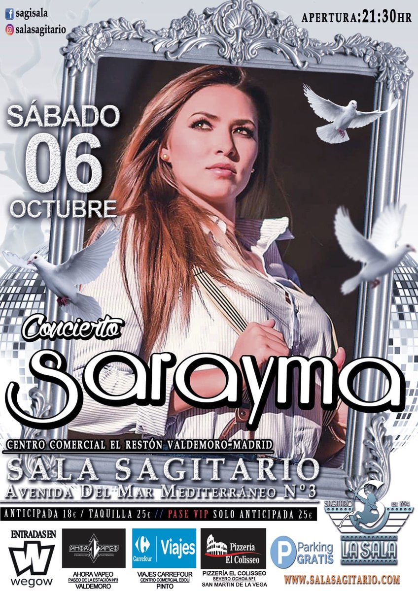 Deseando veros el 6 de Octubre en Valdemoro (Madrid)  #dejamesoñar #madrid #valdemoro #flamenco