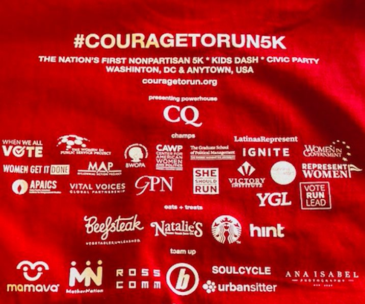 CQ (@cqrollcall) on Twitter photo We're proud to be a #CouragetoRun5K champ. There's still time to sign up for Sunday! couragetorun.org
<a href="/VoteRunLead/">voterunlead</a>
<a href="/SheShouldRun/">She Should Run</a>
<a href="/MAProject/">워N</a>
<a href="/LatinasRep/">Latinas Represent</a>
<a href="/VitalVoices/">Vital Voices</a>
<a href="/WPSProject/">Women Public Service</a>
<a href="/GrassrootsPros/">GrassrootsProNet</a>
<a href="/YGLNational/">Young Gov't Leaders</a>
<a href="/GSPMgwu/">GSPMgwu</a>
<a href="/repwomen/">WomenRep</a>
<a href="/WhenWeAllVote/">When We All Vote</a> We're proud to be a #CouragetoRun5K champ. There's still time to sign up for Sunday! couragetorun.org
<a href="/VoteRunLead/">voterunlead</a>
<a href="/SheShouldRun/">She Should Run</a>
<a href="/MAProject/">워N</a>
<a href="/LatinasRep/">Latinas Represent</a>
<a href="/VitalVoices/">Vital Voices</a>
<a href="/WPSProject/">Women Public Service</a>
<a href="/GrassrootsPros/">GrassrootsProNet</a>
<a href="/YGLNational/">Young Gov't Leaders</a>
<a href="/GSPMgwu/">GSPMgwu</a>
<a href="/repwomen/">WomenRep</a>
<a href="/WhenWeAllVote/">When We All Vote</a>