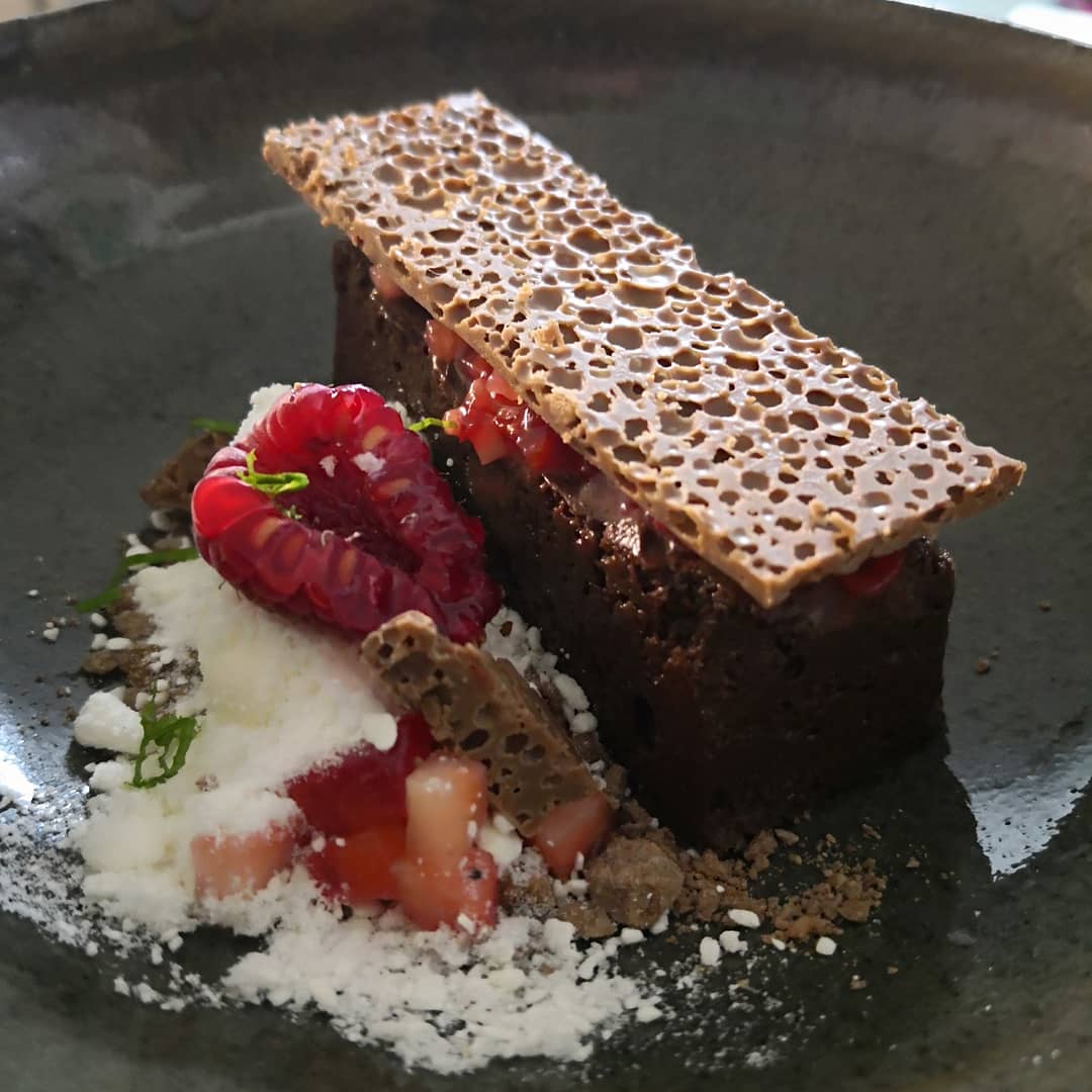 Chocolate and berries <a href="/CrossScythesS17/">Cross Scythes Totley</a>  <a href="/foodpornawards/">Food Porn Awards</a>  @Sheffeatwell  #newmenucomingsoon