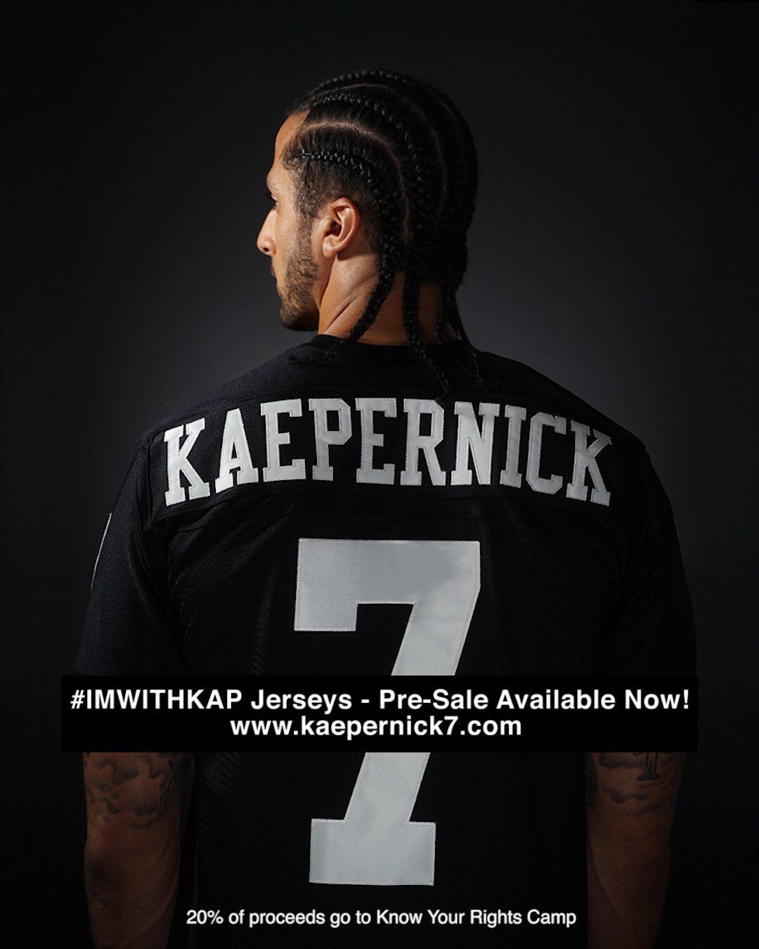 colin kaepernick imwithkap jersey