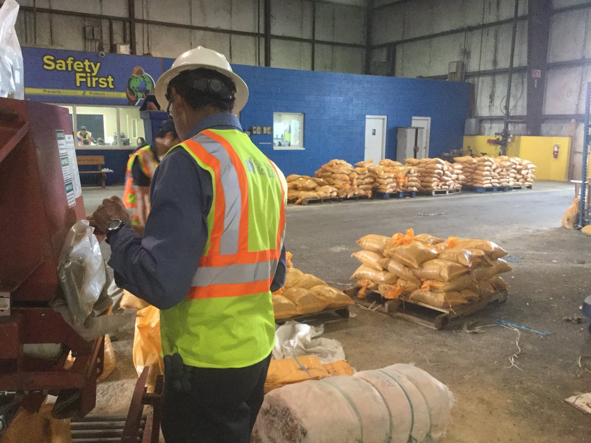 We have sand bag distribution going on now at our recycling center located on 4101 N Bentsen Rd. All you need is your photo ID or water bill. 5 per residence.