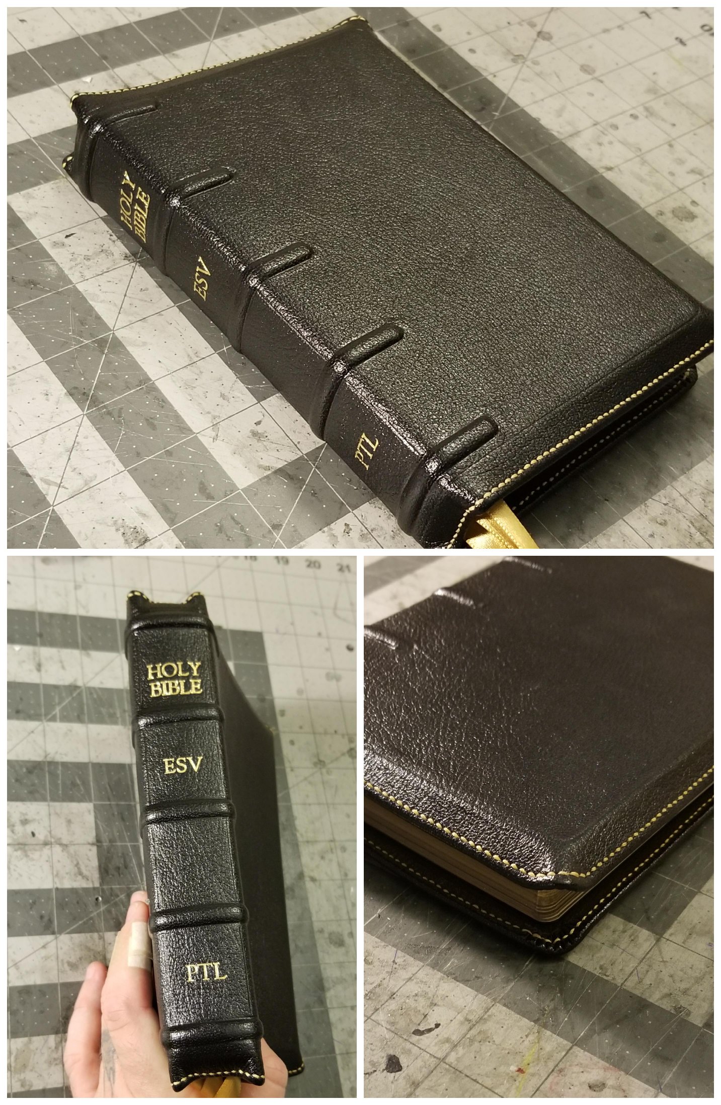 Jeffery Ptlbiblerebinding On Twitter Once I Get 2 000 Likes On My Facebook Page I Will Be Given This Bible Away Post Tenebras Lux Bible Rebinding Https T Co M3juqagmfd Twitter