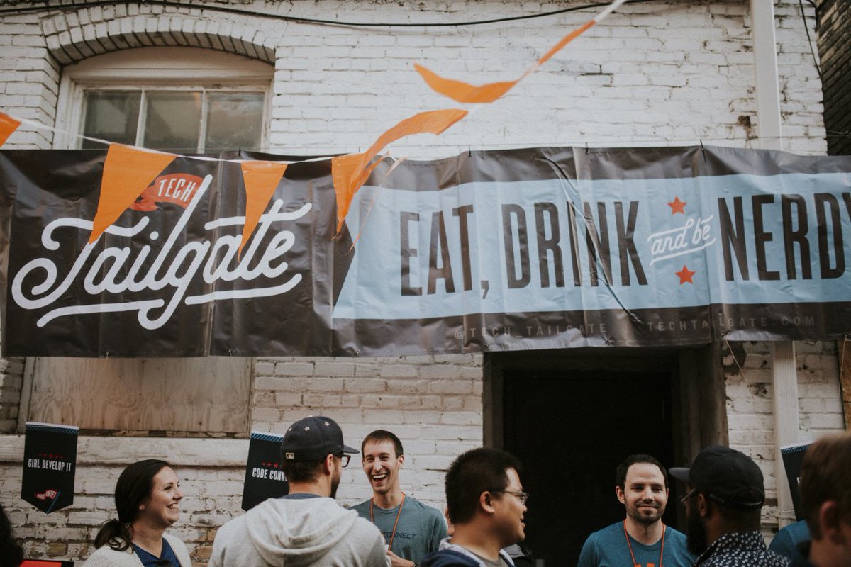 tech_tailgate's tweet image. #TechTailgate2017 was a BLAST. 🚀Let&apos;s do it again!

Get together with all your favorite tech nerds on Thursday, October 4th @ 5:30pm at @DrekkerBrewing Brewhalla for #TechTailgate2018 powered by @702com! 

RSVP: facebook.com/events/2525950…