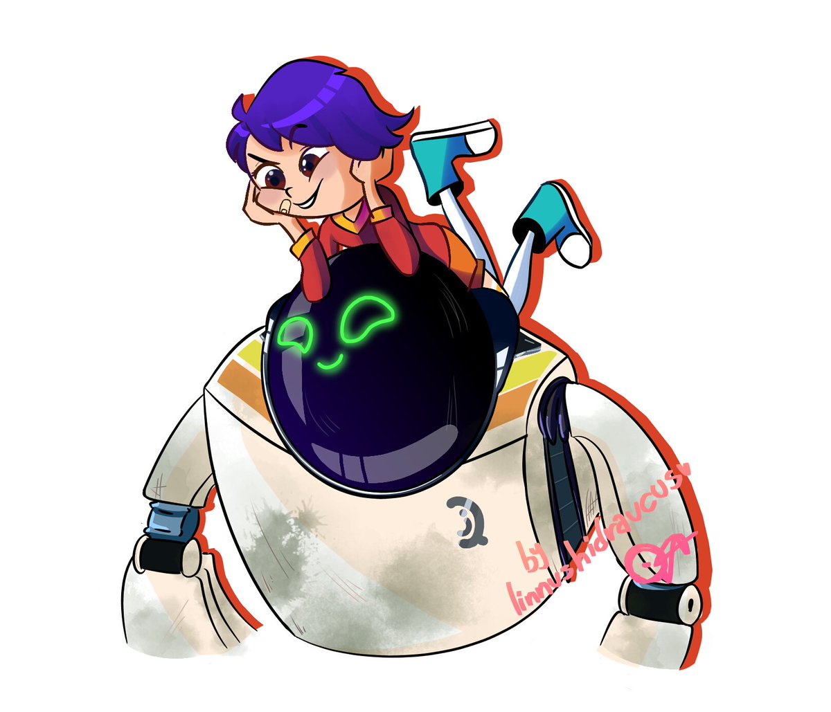 Linnushi's tweet image. Simplemente la ame ✨
#nextgen #robot7723 #linnushi