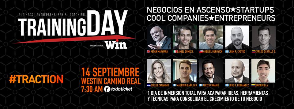 gisroutes's tweet photo. Counting the days for the Training Day @RevistaWin_ 
#SaveTheDate Sept. 14 / 7:30 AM /Hotel The Westin Camino Real Guatemala
#Traction https://t.co/0Q2EgzIwrE