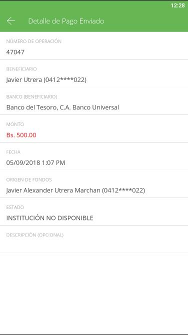 Querubinx's tweet photo. @BODoficial se que la plataforma esta caida. Esto paso el dia Miercoles descontaron el dinero, fui a la agencia Bancaria mas cercana me atendieron y dijeron que no podian resolver ellos, que eso lo resolvian llamando por telefono y cuando llame ellos dijeron que debia ir al banco https://t.co/4qPTXSyqlM