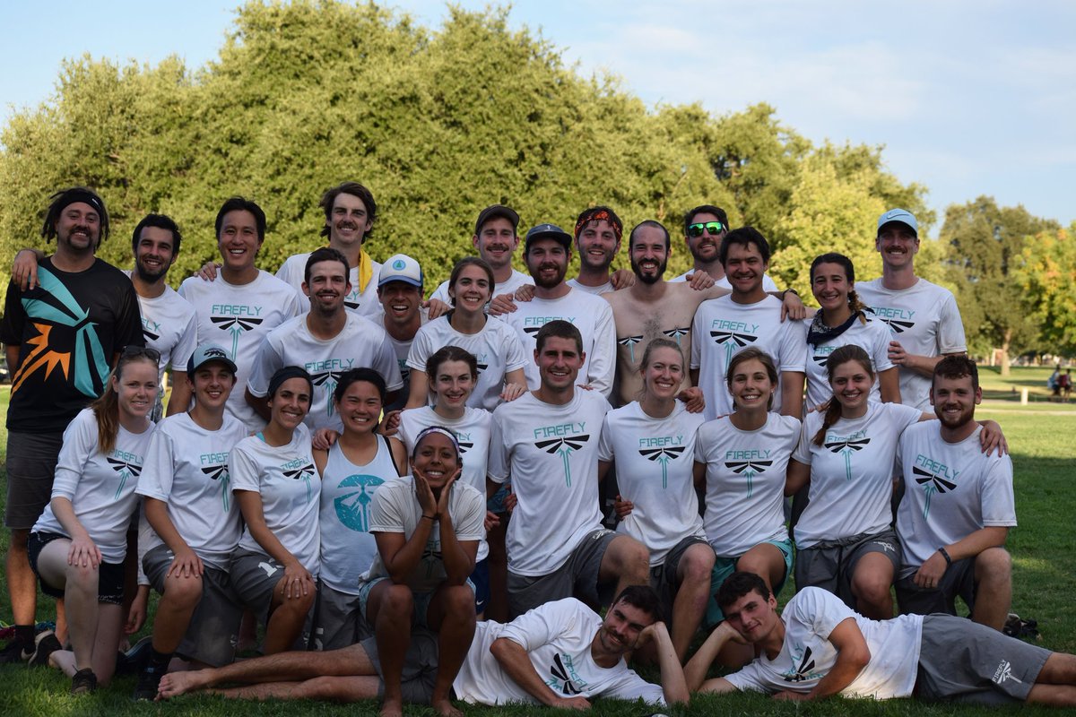 FireflyDiscClub's tweet photo. We held seed this weekend! Finished 8th, qualified for rageinals, and took some cute group pics: #sectionals #censored https://t.co/yDTCS7Sgk8