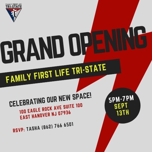 FFLTristate's tweet photo. FFL TRI-STATE GRAND OPENING!!!!
This Thursday, September 13th 5pm-7pm 
FFL Tri-State is celebrating the new office space!  
All are welcome!
Come and join us. https://t.co/rp9QHaePL5