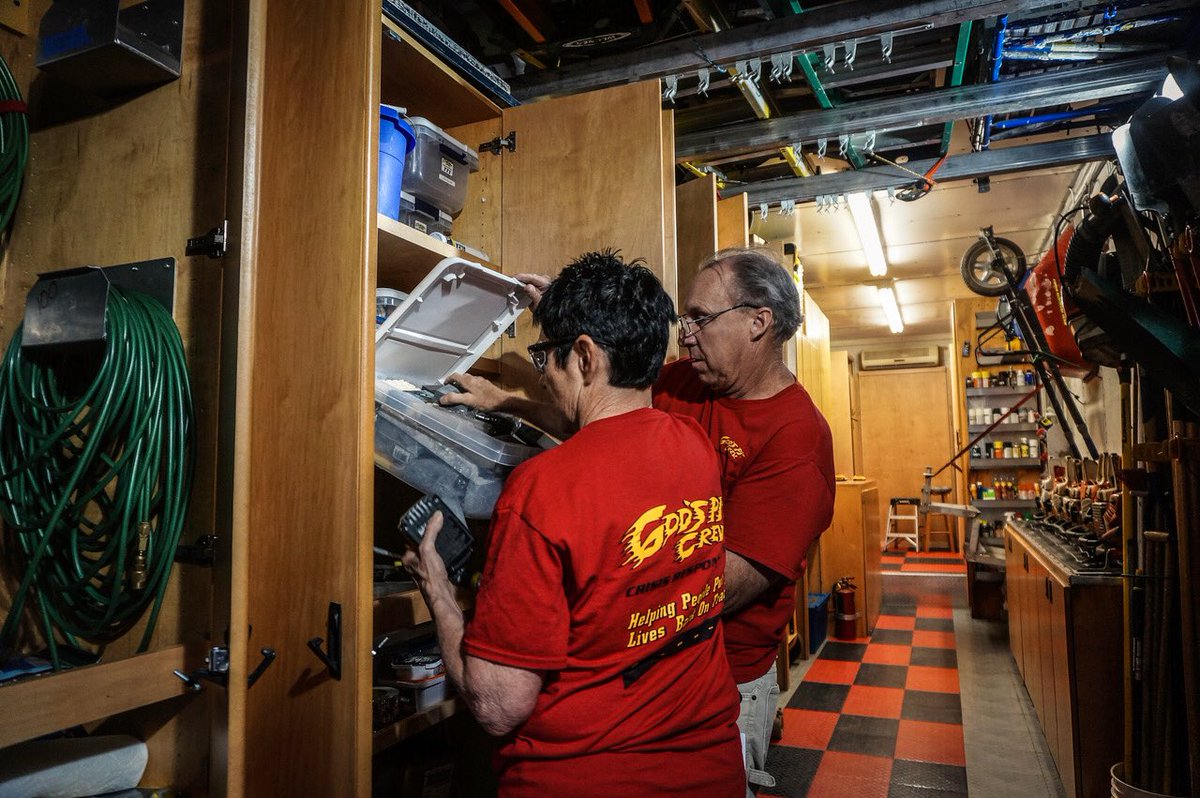 We are following and tracking the progress of #HurricaneFlorence as it strengthens and heads toward the East Coast. Today, our volunteers began making sure our tool trailer is stocked and organized so we can be prepared at a moment’s notice to respond! #hurricanewatch #gpc