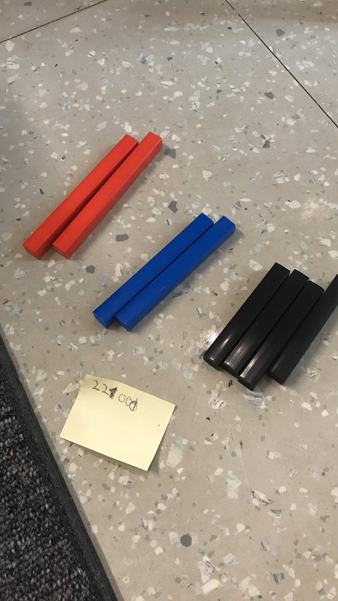 msasully's tweet photo. Worked on representation of whole numbers between 150 000 and 230 00. Great student explanations to demonstrate why conversations and observations are important tools in the classroom @CobblestoneES @GEDSB @mrsrduran #granderieRMS https://t.co/6VKOO4IVUp
