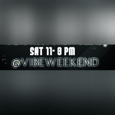 VibeWeekend tweet picture