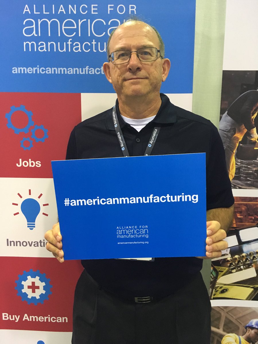 djehere2help's tweet photo. At @ITMS2018 with ⁦@Acumatica⁩ to help American Manufacturers be more competitive #erp #clouderp #manufacturing #whereisalgo https://t.co/1c5swQHZb0