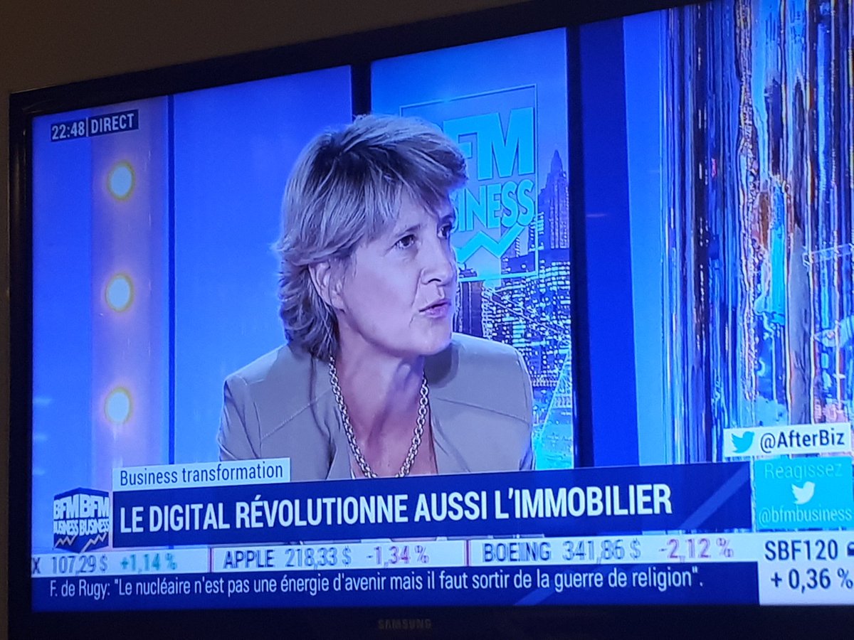 Bouygues_Immo's tweet photo. #nathalie watine directrice générale transfo digitale et RH de @Bouygues_Immo en live sur @bfmbusiness à 22h45 à propos de business transformation dans #immobilier #entrevoisins #flexom
#reseausocial #digital https://t.co/QPD68IrPOb