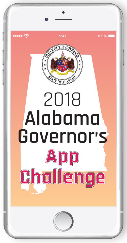 GovernorKayIvey's tweet photo. I’m excited to announce new details on the Governor’s App Challenge! This contest allows students get creative &amp; build their own app while putting into practice computer science principles they’re learning in the classroom. Learn how to apply below! #CS4AL https://t.co/W88DtEiXpg https://t.co/KFLAs70ren