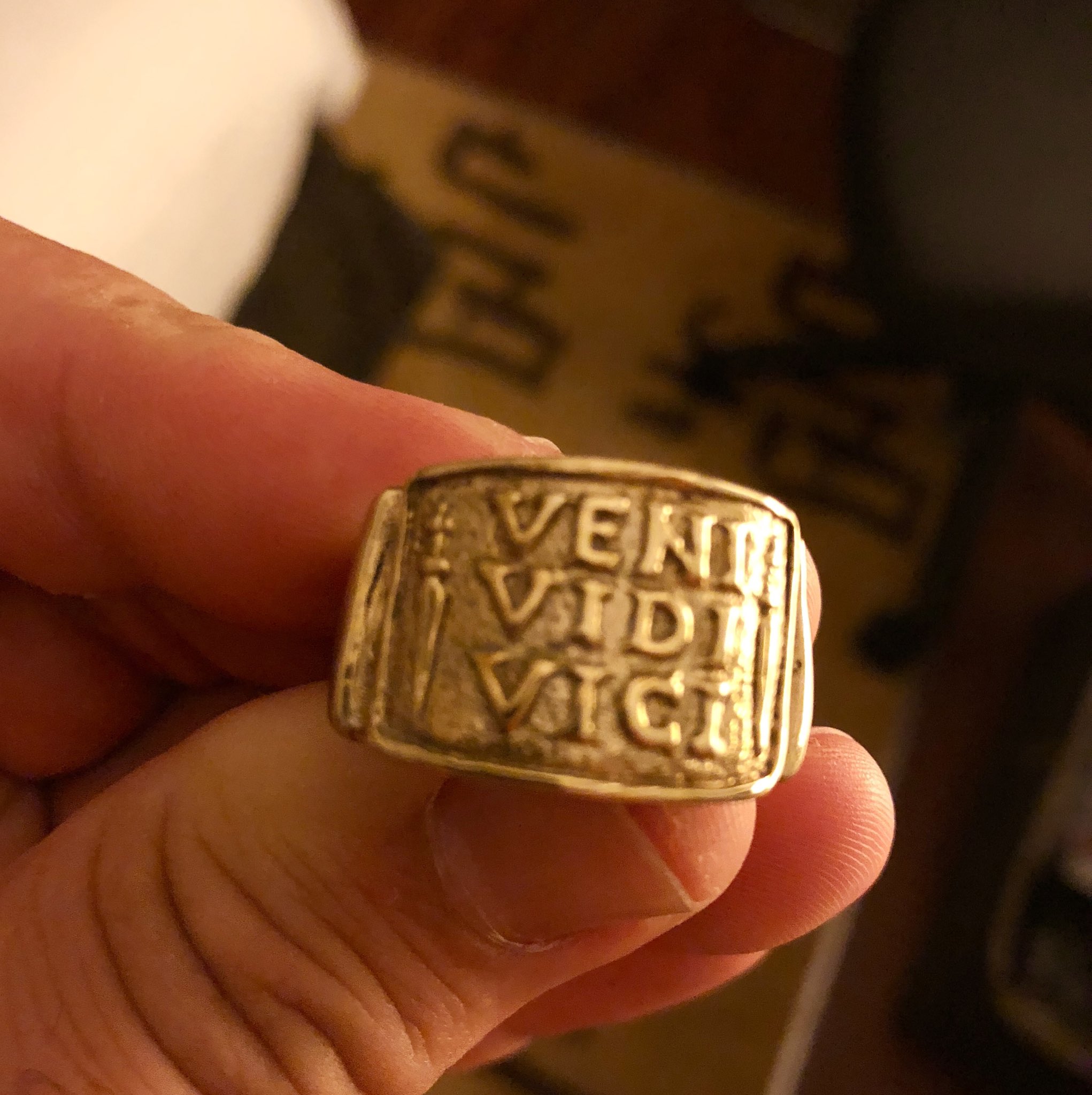 Veni Vidi Vici Ring