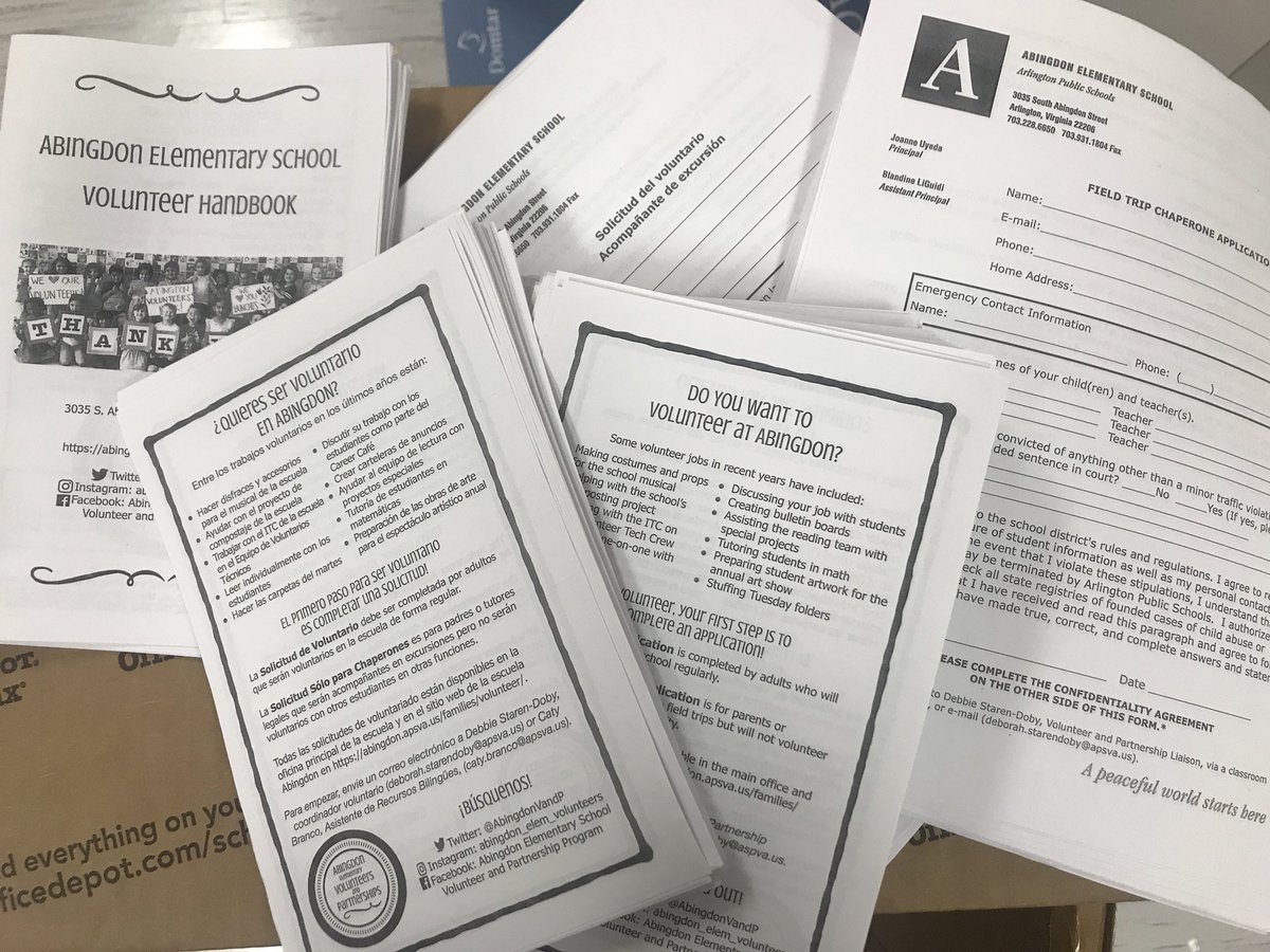 AbingdonVandP's tweet image. When the copy machine works, we make things happen!  @AbingdonGIFT #APSgetinvolved