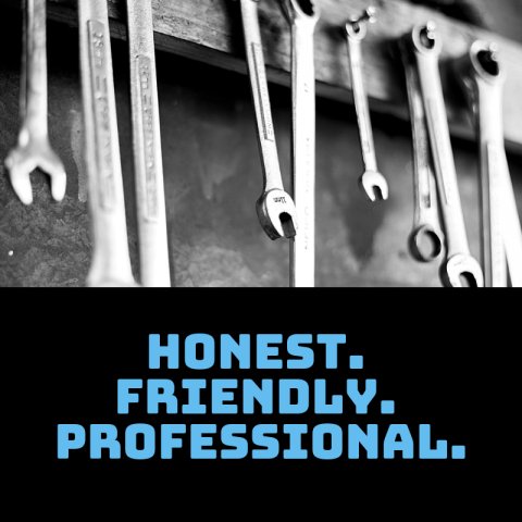 Three things you can always expect at our place.