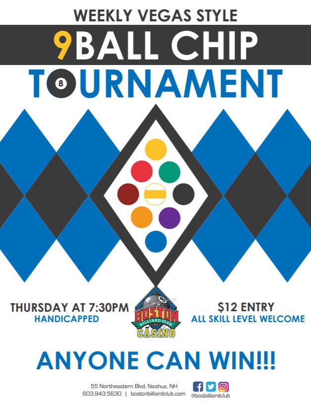 Boston Billiard Club Twitter